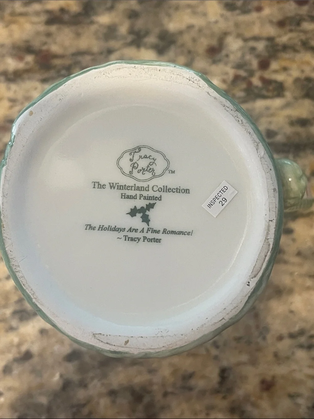 Winterland by TRACY PORTER creamer